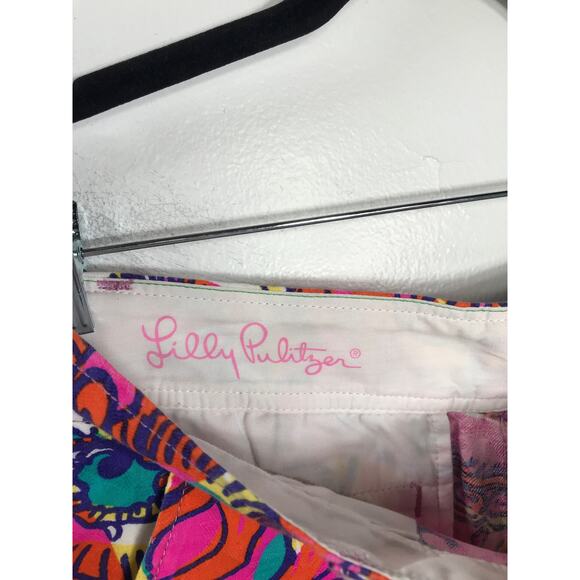 Lilly Pulitzer Callahan Short 4 Small Preppy Coastal Bright Vacation Tropical - Picture 5 of 10